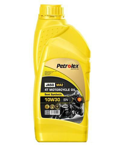 روغن موتورسیکلت پترولکس 10w30 Petrolex 10W30 SN 1L MA2 Full Syn